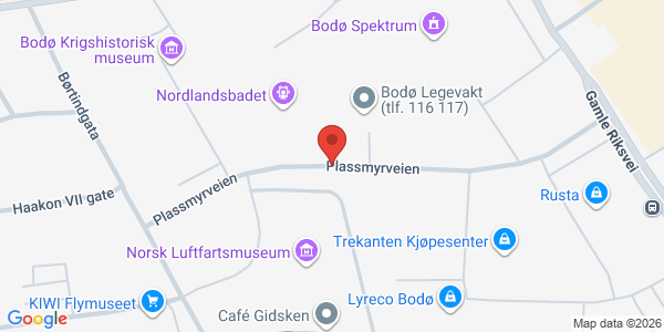 Map displaying event location