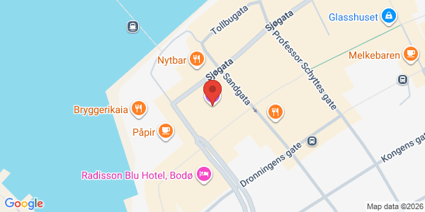 Map displaying event location