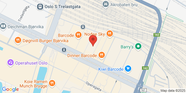Map displaying event location