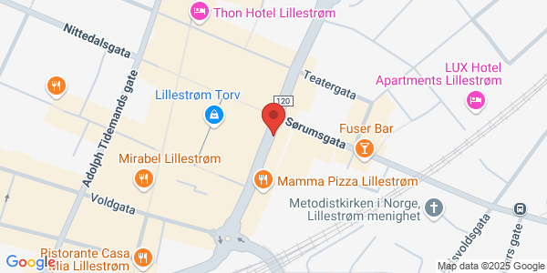 Map displaying event location