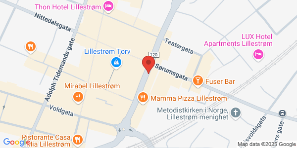 Map displaying event location