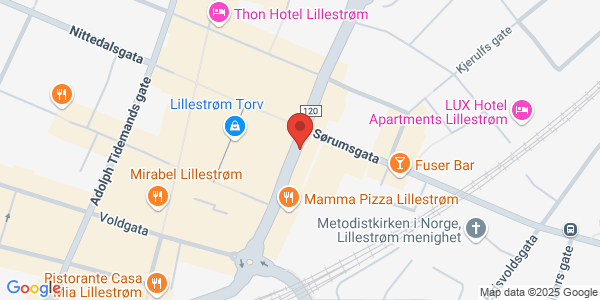 Map displaying event location