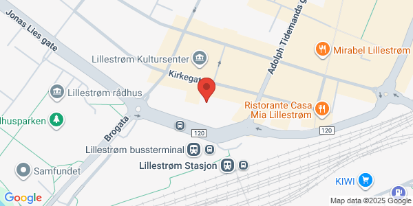 Map displaying event location