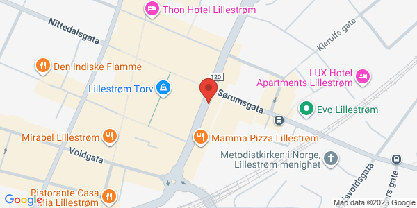 Map displaying event location