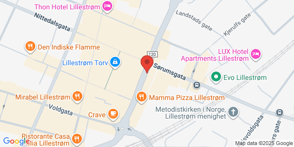 Map displaying event location