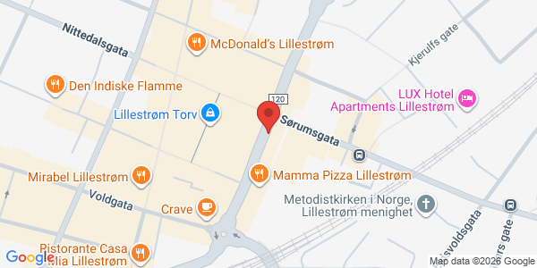 Map displaying event location