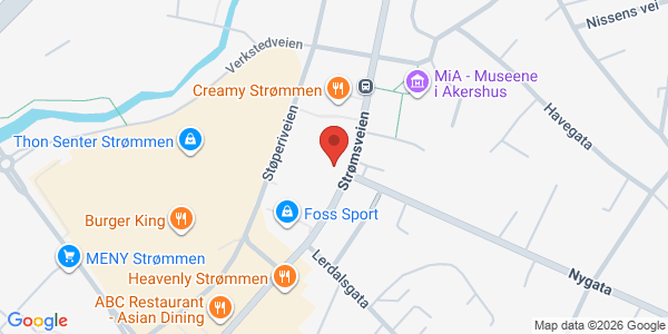 Map displaying event location