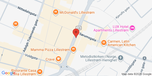 Map displaying event location