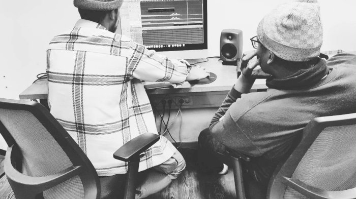 Musikkproduksjon på Villa Cara