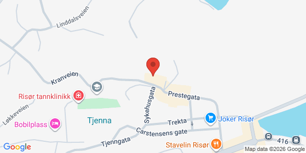 Map displaying event location