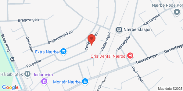 Map displaying event location