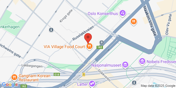 Map displaying event location