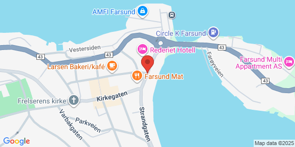 Map displaying event location