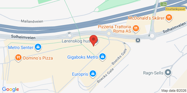 Map displaying event location