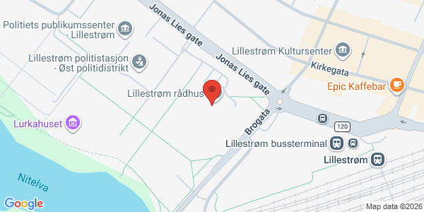 Kart som viser hvor arrangementet foregår