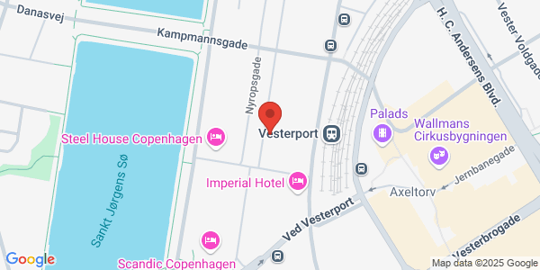 Map displaying event location