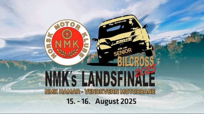 NMKs Seniorlandsfinale 2025 | NMK Hamar - Vendkvern Motorbane