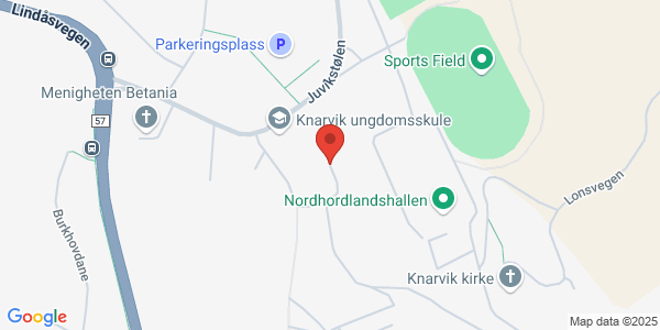 Map displaying event location