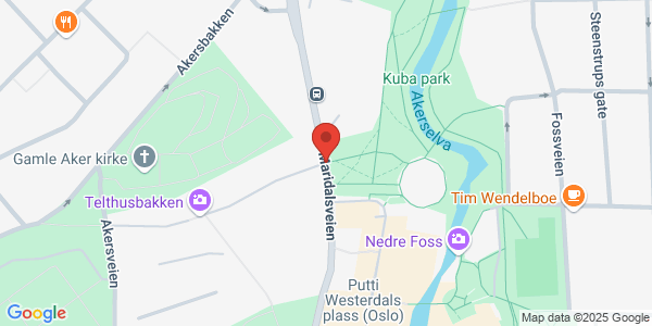 Map displaying event location