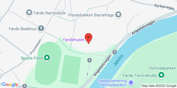 Map displaying event location
