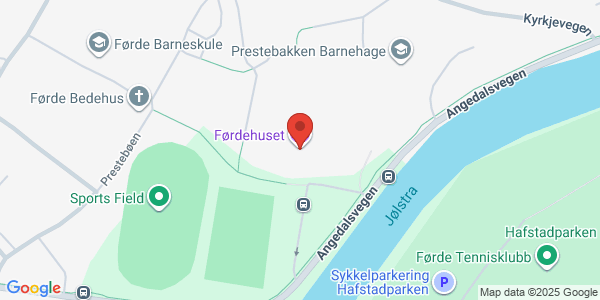 Map displaying event location