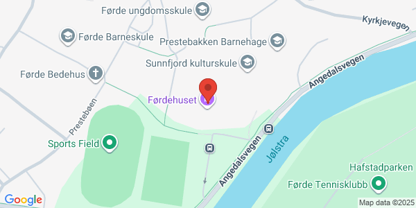 Map displaying event location