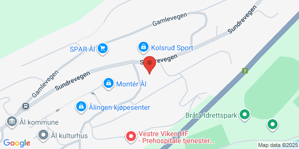 Map displaying event location