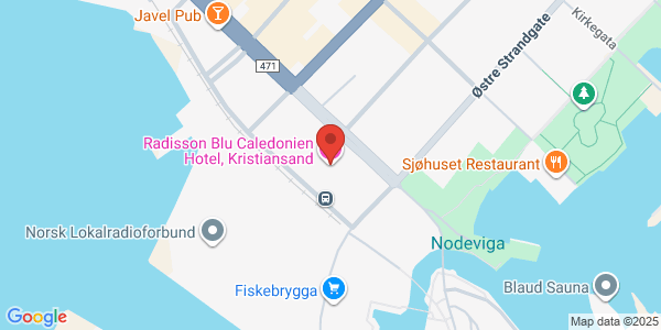 Map displaying event location