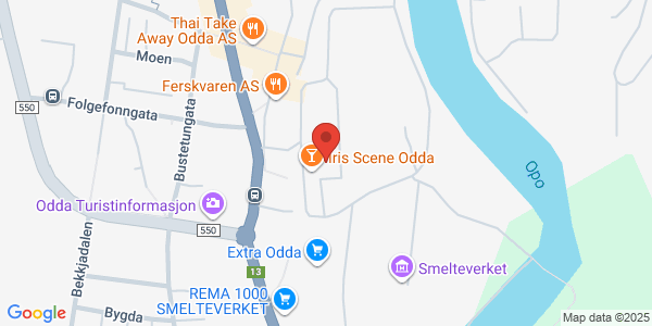 Map displaying event location