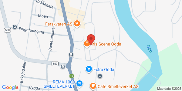 Map displaying event location