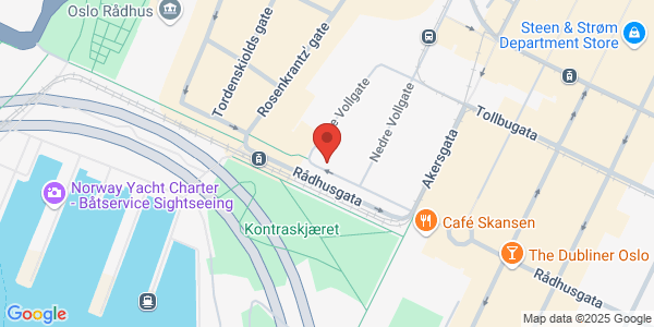 Map displaying event location