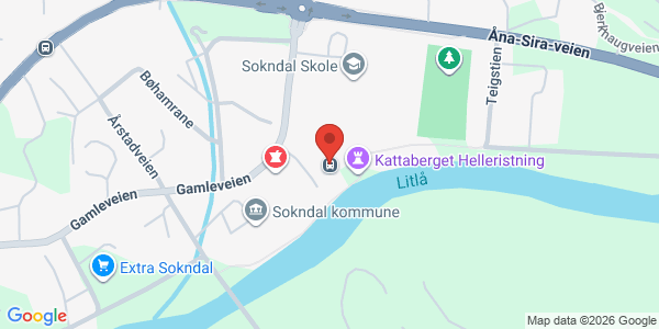 Map displaying event location