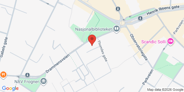 Map displaying event location