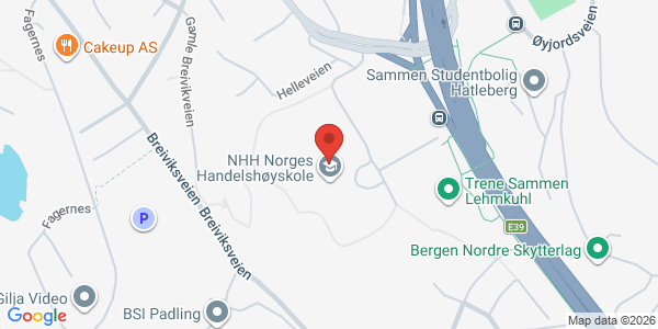 Map displaying event location