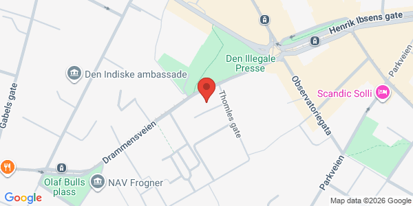 Map displaying event location