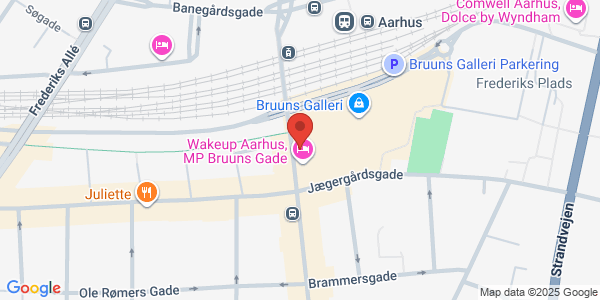 Map displaying event location