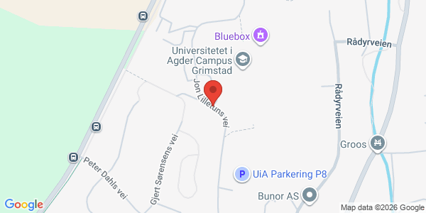 Map displaying event location