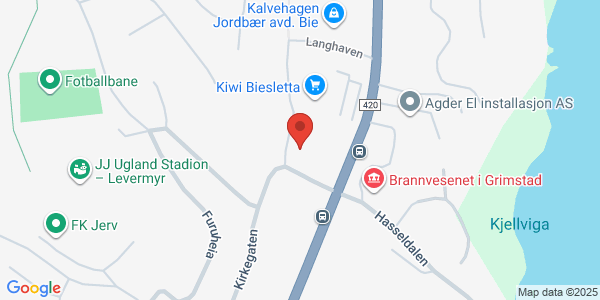 Map displaying event location