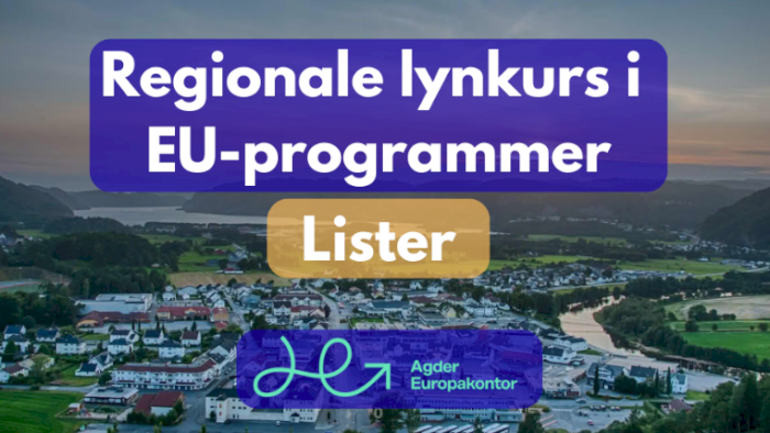 Regionalt lynkurs i EU-programmer // Lister