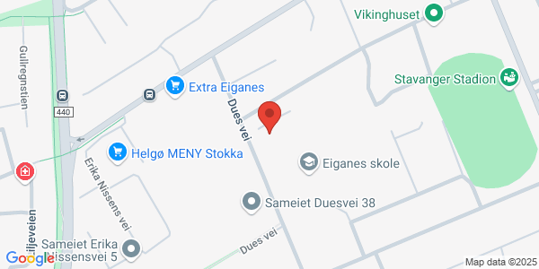 Map displaying event location