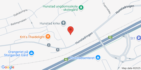 Map displaying event location