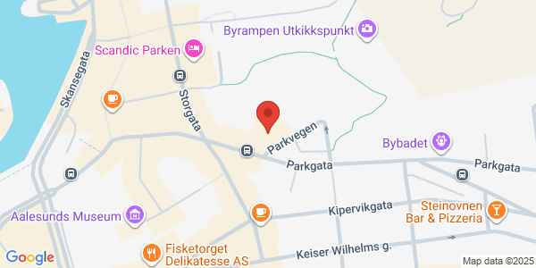 Map displaying event location