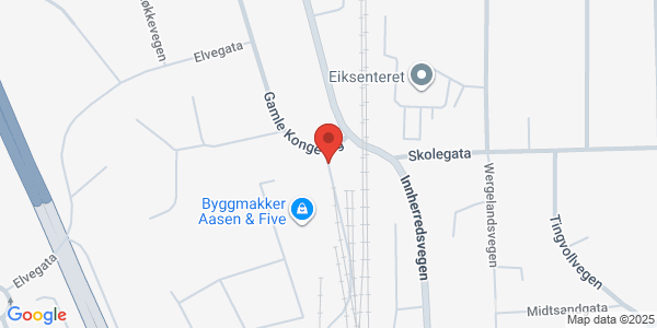 Map displaying event location