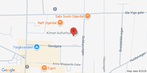 Map displaying event location