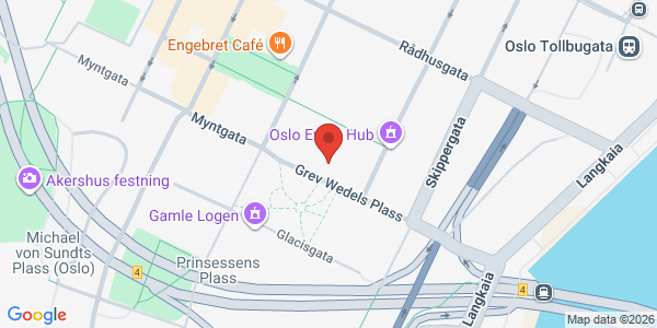 Map displaying event location