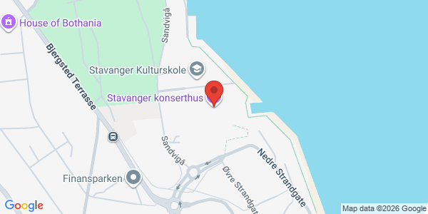Kart som viser hvor arrangementet foregår