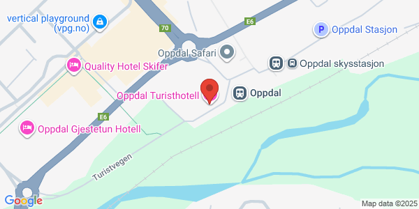 Map displaying event location