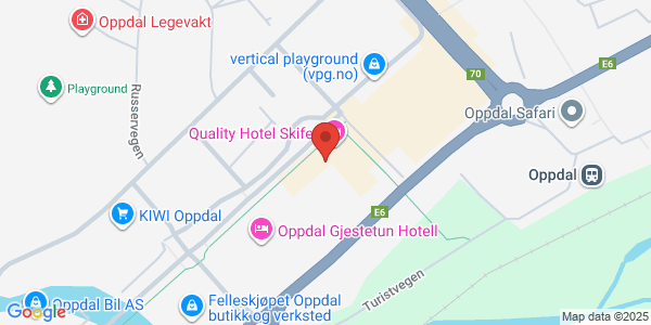 Map displaying event location
