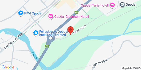 Map displaying event location