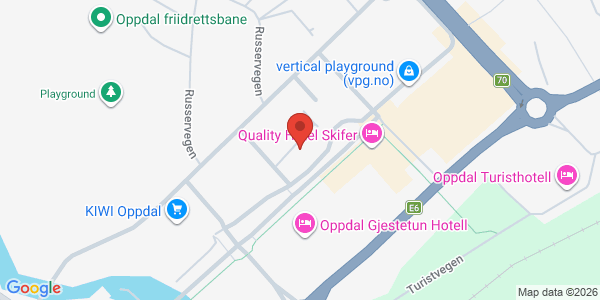 Map displaying event location